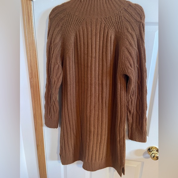 NWOT RD Style Cable knit turtleneck tunic/sweater dress - Picture 6 of 6